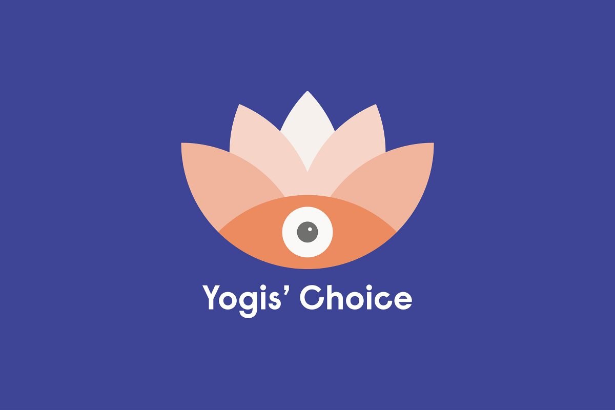 Captns Konzept und Gestaltung – Erscheinungsbild Yogis' Choice: Logo Yoga Studio