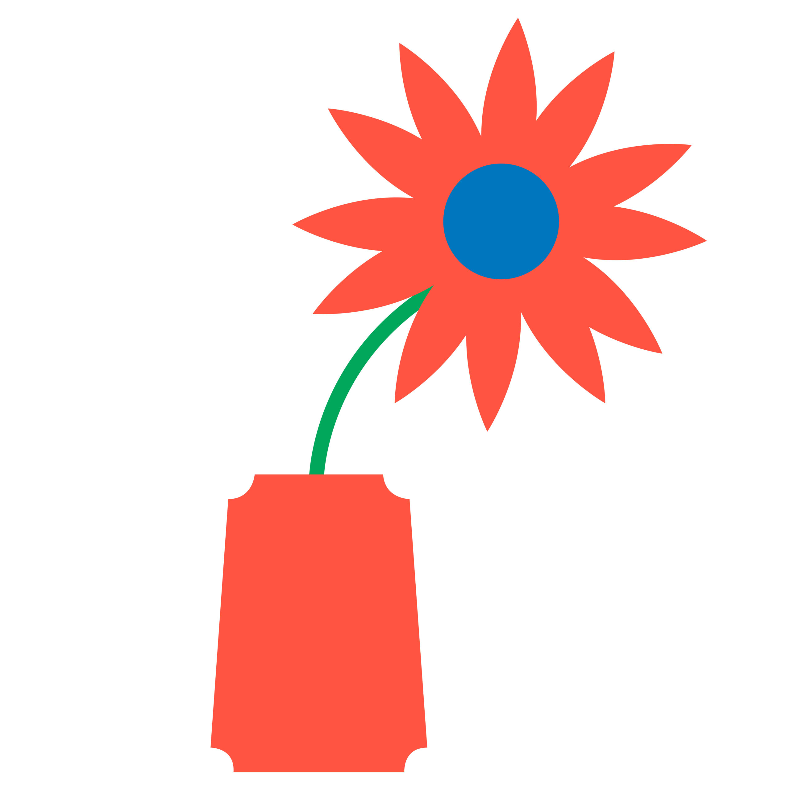 Icons für die Theke Bern: Blume