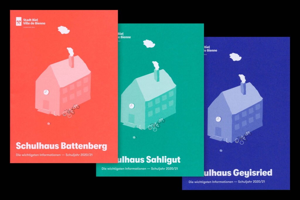 Captns – Editorial Design Broschüren Schuleinheit Mett