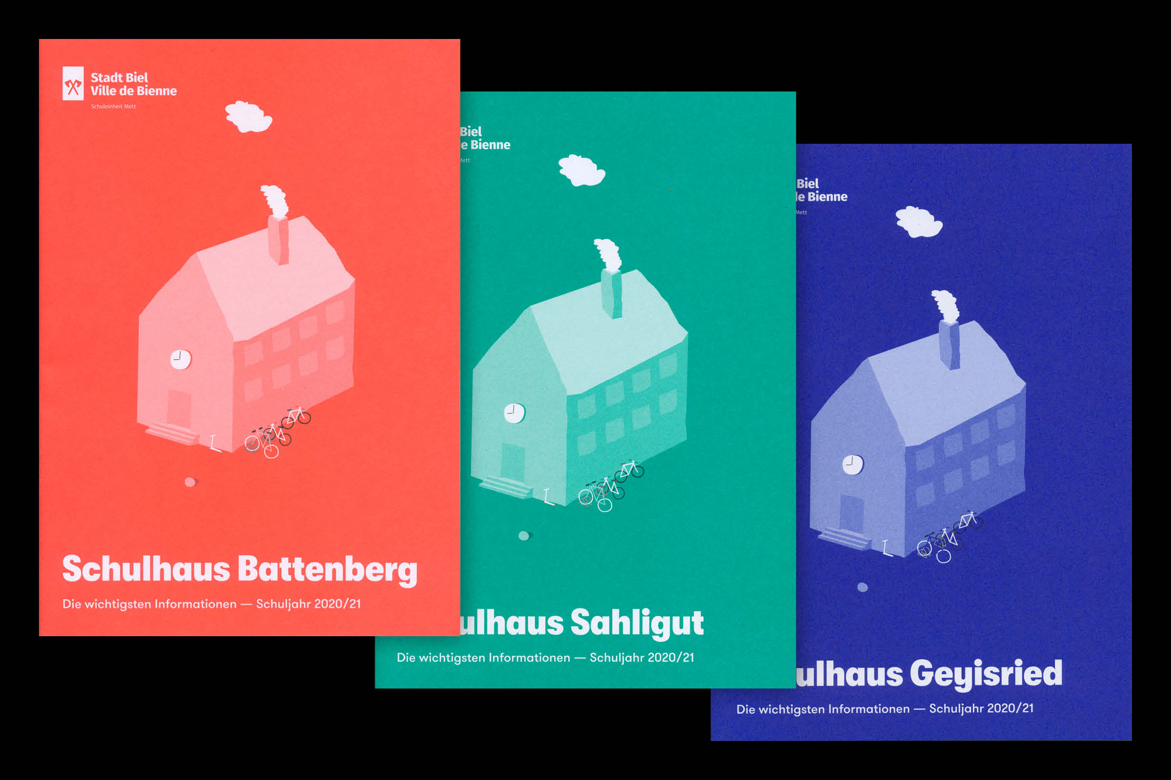 Captns – Editorial Design Broschüren Schuleinheit Mett