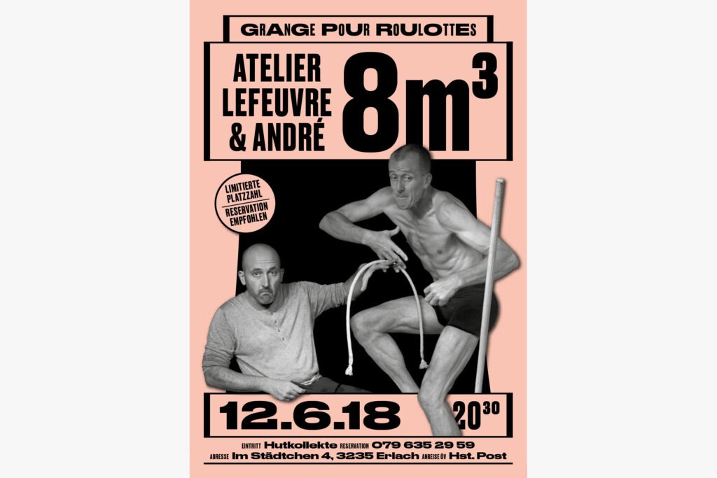 Captns – Auftritt Theater Grange pour Roulottes – Plakatserie: 8m3 Atelier Lefeuvre & André