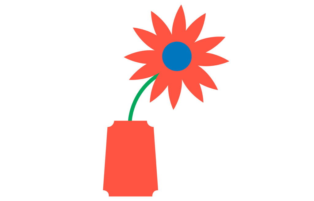 Icons für die Theke Bern: Blume