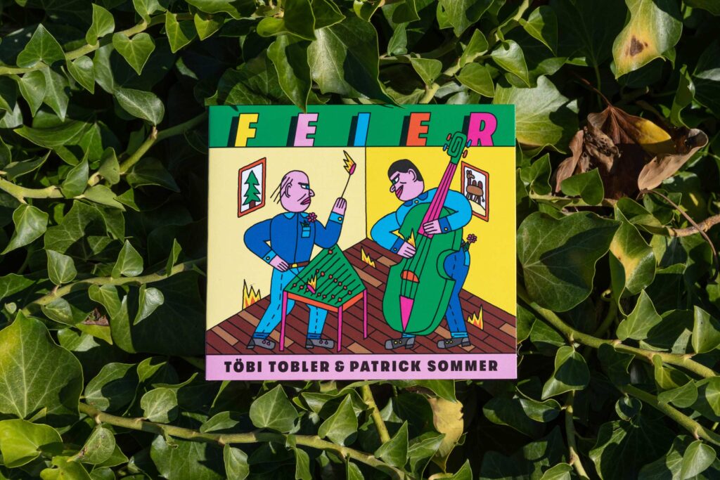 Captns Konzept und Gestaltung: CD Cover Töbi Tobler & Patrick Sommer